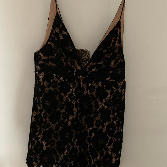 Free People dangerous love 💕 mini dress in Black NWOT size 12 - Picture 11 of 16